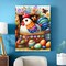 Easter Diamond Painting Kits for Adults – 5D Full Drill Easter Eggs & Chicken DIY Gem Art Craft Kit for Spring Wall Home Decor, 12x16 in